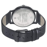 Sonata Analog Round Black Dial Black Leather Strap Watch For Men-NM7128NL02 - Bharat Time Style