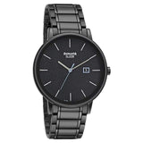 Sleek Black Dial Analog Watch - 7131NM02 - Bharat Time Style