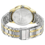 Sonata Analog with Day and Date Round Silver Dial Two Toned Bimetal Strap Watch For Men-NM7133BM01 - Bharat Time Style