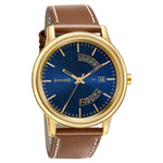 Sonata Utsav Blue Dial Analog Watch with Date Function for Men - 7134YL03 - Bharat Time Style