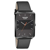 Sleek Black Dial Analog Watch | Sonata - 7144NL01 - Bharat Time Style