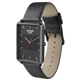 Sleek Black Dial Analog Watch | Sonata - 7144NL01 - Bharat Time Style