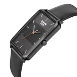 Sleek Black Dial Analog Watch | Sonata - 7144NL01 - Bharat Time Style