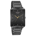 Sleek Black Dial Analog Watch | Sonata - 7144NM01 - Bharat Time Style