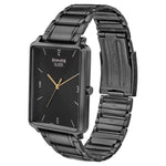 Sleek Black Dial Analog Watch | Sonata - 7144NM01 - Bharat Time Style