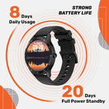 Fire-Boltt 360 SpO2 Full Touch Large Display Round Smart Watch with in-Built Games - BSW003 (Black) - Bharat Time Style