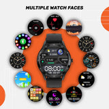 Fire-Boltt 360 SpO2 Full Touch Large Display Round Smart Watch with in-Built Games - BSW003 (Black) - Bharat Time Style