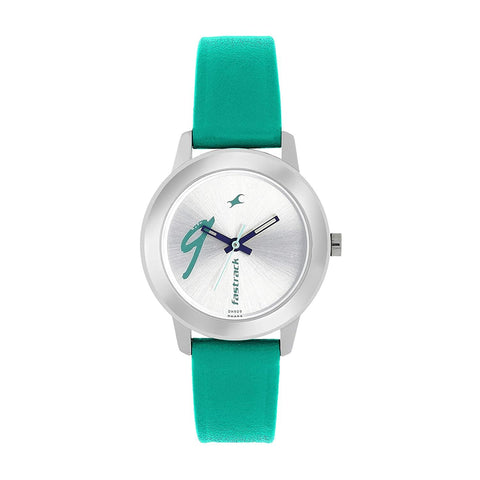 Fastrack Tropical Waters Analog White Dial Women's Watch NM68008SL06/NN68008SL06 - Bharat Time Style