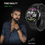 Fire-Boltt 360 Pro SmartWatch with Bluetooth Calling, Local Music and TWS Pairing - BSW017 (Black) - Bharat Time Style