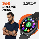 Fire-Boltt 360 SpO2 Full Touch Large Display Round Smart Watch with in-Built Games - BSW003 (Black) - Bharat Time Style