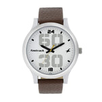 Fastrack Bold Analog White Dial Men's Watch NM38051SL06/NN38051SL06 - Bharat Time Style