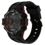 Sf Digital Watch With Black Plastic Strap For Men NM77069Pp01 | Sonata - Bharat Time Style