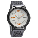 Volt Grey Dial PU Strap Watch | Sonata - 77085PP09W - Bharat Time Style