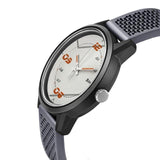 Volt Grey Dial PU Strap Watch | Sonata - 77085PP09W - Bharat Time Style