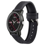 Volt Black Dial PU Strap Watch | Sonata - 77085PP10W - Bharat Time Style