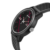 Volt Black Dial PU Strap Watch | Sonata - 77085PP10W - Bharat Time Style