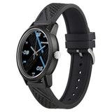 Volt Black Dial PU Strap Watch | Sonata - 77085PP11W - Bharat Time Style