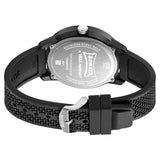 Volt Black Dial PU Strap Watch | Sonata - 77085PP11W - Bharat Time Style