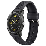 Volt Black Dial PU Strap Watch | Sonata - 77085PP13W - Bharat Time Style