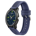 Volt Greenish Blue Dial PU Strap Watch | Sonata - 77085PP14W - Bharat Time Style