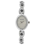 Sonata Analog Round White Dial Silver Metal Strap Watch For Women-NN8048SM04 - Bharat Time Style