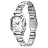 Workwear Watch with White Dial & Stainless Steel Strap | Sonata- 8060SM04 - Bharat Time Style