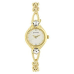 Sonata Analog Round Champagne Dial Golden Metal Strap Watch For Women-NM8065YM01 - Bharat Time Style