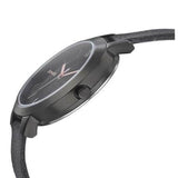 Sonata Analog Round Black Dial Black Leather Strap Watch For Women-NN8141NL02 - Bharat Time Style