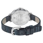 Sonata Analog Round Silver Dial Blue Leather Strap Watch For Women-NL8141SL02 - Bharat Time Style