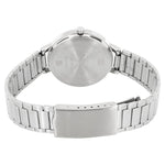 Sonata Analog Round Blue Dial Silver Stainless Steel Strap Watch For Women-NL8141SM03 - Bharat Time Style