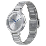 Sonata Analog Round Silver Dial Silver Stainless Steel Strap Watch For Women-NN8141SM04 - Bharat Time Style