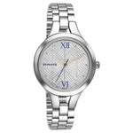 Workwear Watch with White Dial & Stainless Steel Strap | Sonata - 8151SM06 - Bharat Time Style