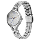 Workwear Watch with White Dial & Stainless Steel Strap | Sonata - 8151SM06 - Bharat Time Style