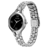 Workwear Watch with Black Dial & Stainless Steel Strap | Sonata - 8151SM07 - Bharat Time Style