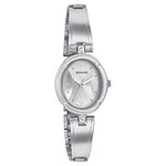 Sonata Analog Oval Silver Dial Silver Stainless Steel Strap Watch For Women-NM8158SM01 - Bharat Time Style