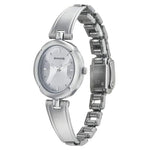 Sonata Analog Oval Silver Dial Silver Stainless Steel Strap Watch For Women-NM8158SM01 - Bharat Time Style