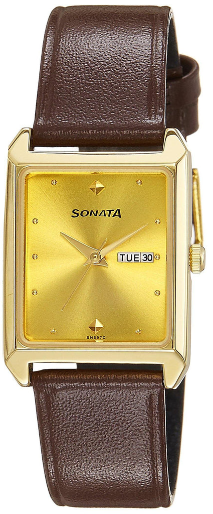 Buy Sonata 7093SL03 Yuva Analog Watch for Men at Best Price @ Tata CLiQ