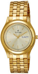 Titan Analog Gold Dial Men's Watch -NJ1648YM05 - Bharat Time Style