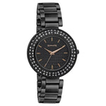 Blush It Up with Black Dial Stainless Steel Watch | Sonata - 87033NM02 - Bharat Time Style