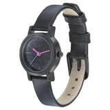 Sonata Onyx Black Analog Watch For Women 8976Nl01 | Sonata - Bharat Time Style