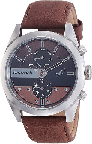 Fastrack Analog Black Dial Men's Watch-3165SL01 - Bharat Time Style