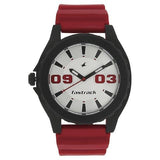 Fastrack Analog White Round Dial Plastic Strap Watch for Guys- NG9462AP02AC - Bharat Time Style