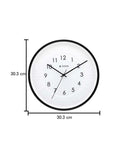 Titan Analog 30.8 cm X 30.8 cm Wall Clock - W0041PA01/NAW0041PA01 (Black, With Glass) - Bharat Time Style