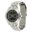 Titan Octane Black Round Dial Stainless Steel Strap Analog with Date Watches For Men NF1587SM03M - Bharat Time Style