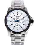 Seiko Designer Analog White Dial Men's Watch - SNE113P1