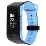 REFLEX 3.0 DUAL TONED SMART BAND IN MIDNIGHT BLACK & BLUE ACCENT - SWD90067PP01A - Bharat Time Style