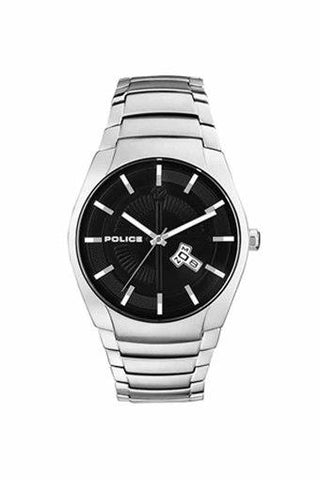 Police Mens 18FW II Black Dial Metal Analog Watch - PL15536JS02M