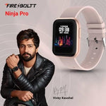 Fire-Boltt Ninja Pro Full Metal SpO2 Smartwatch - BSW011 (Beige Strap) - Bharat Time Style