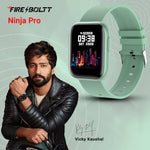 Fire-Boltt Ninja Pro Full Metal SpO2 Smartwatch - BSW011  (Green Strap) - Bharat Time Style