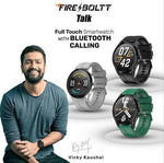 Fire-Boltt Talk Bluetooth Calling Smartwatch with SpO2 and a Full Touch Large Display - BSW004 (Black) - Bharat Time Style